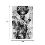 Canvas painting Georgina Inart 80x3x120cm - Image 2