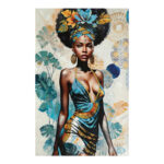 Canvas painting Georgina Inart 80x3x120cm