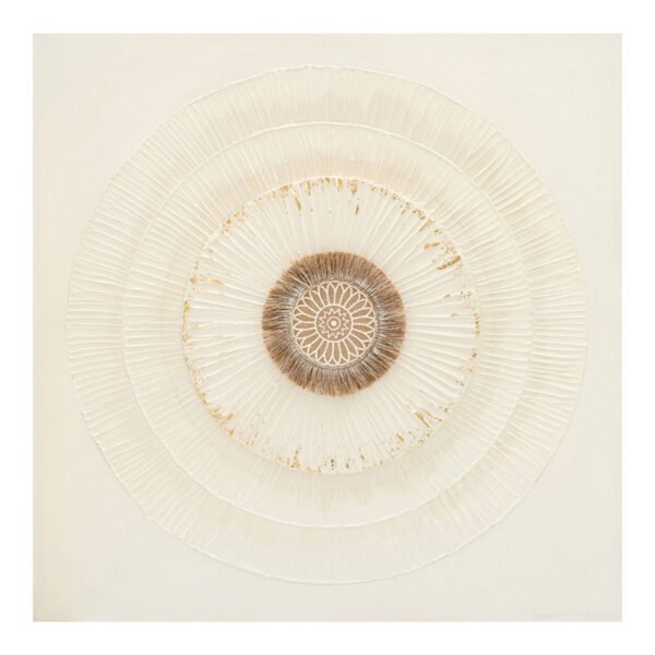 Canvas painting Circled 3D Inart 80x3x80cm