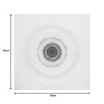 Canvas painting Circled I Inart 80x3x80cm - Слика 2