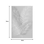 Canvas painting Leavy I Inart 60x3x90cm - Слика 2