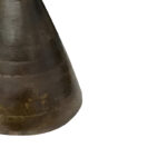 Spello Inart side table solid mango wood in walnut color D38x46cm - Слика 3