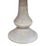 Τable Holy Inart mango wood in natural color D97x80cm - Image 3