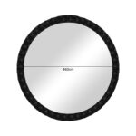 Mirror Mebel Inart black pp D60x3.5cm - Слика 2