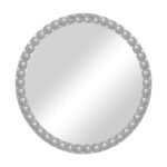 Mirror Mebel Inart silver pp D60x3.5cm