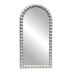 Mirror Pavlova Inart silver  pp 42x3.5x81cm
