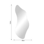 Mirror Unit Inart 50x1x120cm - Слика 2