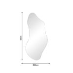 Mirror Vanis Inart 30.5x1x65cm - Слика 2