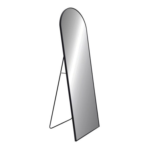 Mirror Lorens I Inart black aluminum 60x40x160cm