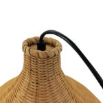 Ceiling light Axien Inart E27  bamboo in natural colorD42χ48cm - Слика 2