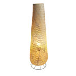 Floor lamp Solian Inart E27 bamboo in natural color D27x96cm - Image 2