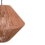 Ceiling light Palmo Inart E27 rope in natural color D40x32cm - Слика 3