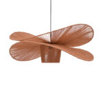 Таванска светилка Flibo Inart E27 бамбус во природна боја D70χ26цм