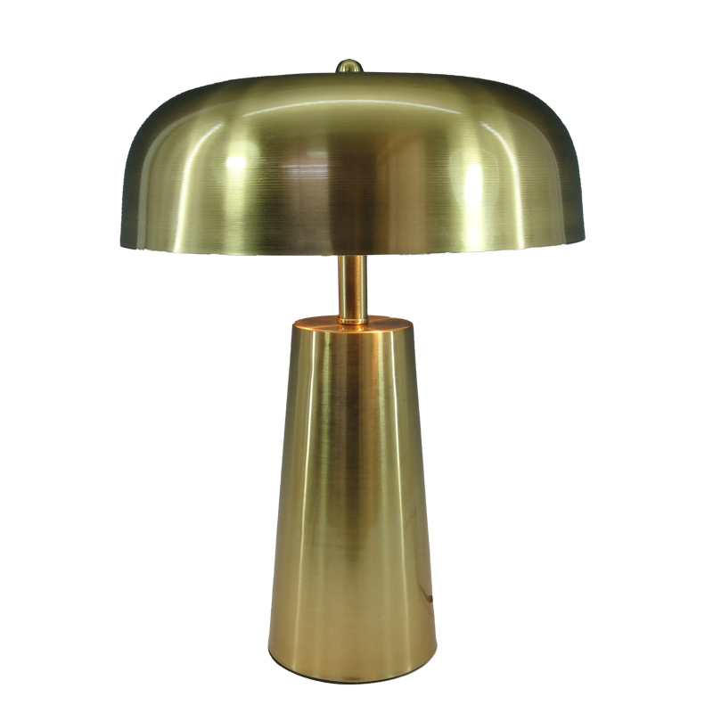 300-000010 Table lamp Luminary Inart E27 gold metal D30x40cm - Слика 1