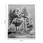 Paining on canvas with frame Tersa Inart 80x3x100cm - Image 2