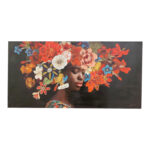 Paining on canvas Trady Inart 120x3x60cm