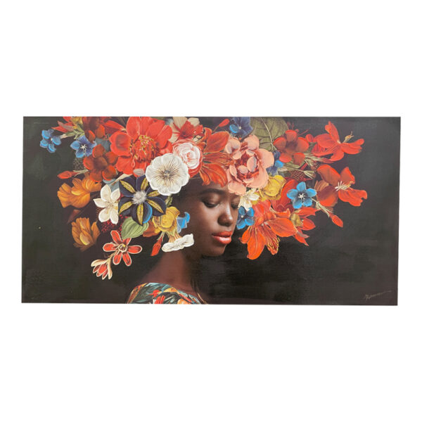 Paining on canvas Trady Inart 120x3x60cm
