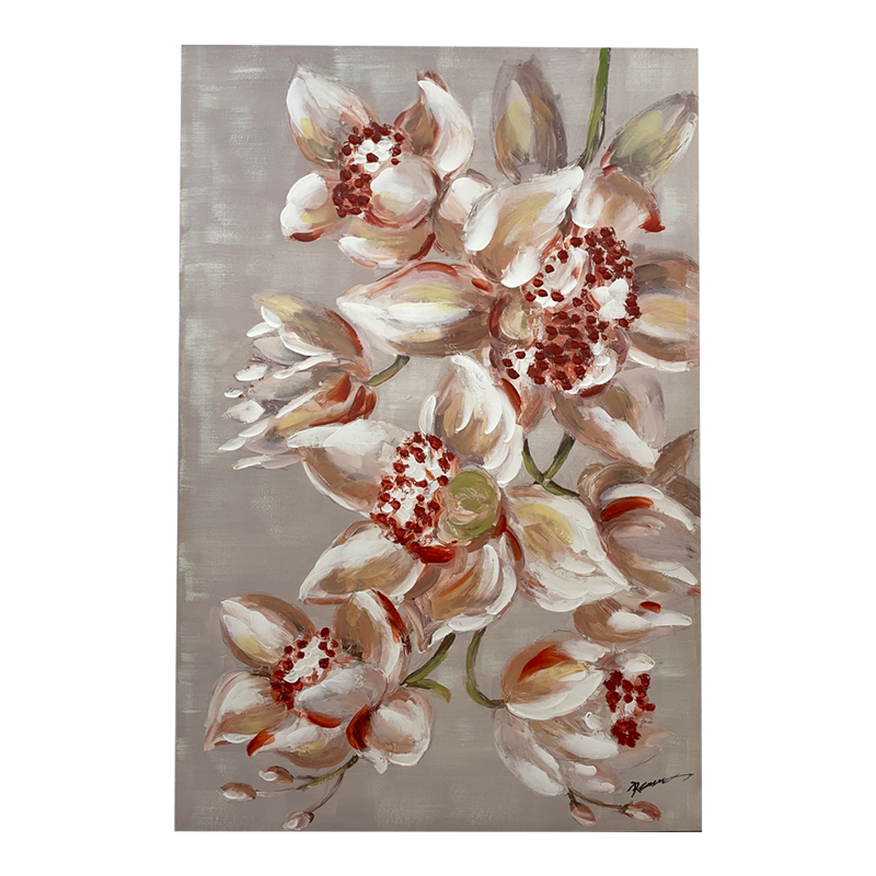 301-000013 Paining on canvas Flourish Inart 80x3x120cm - Слика 1