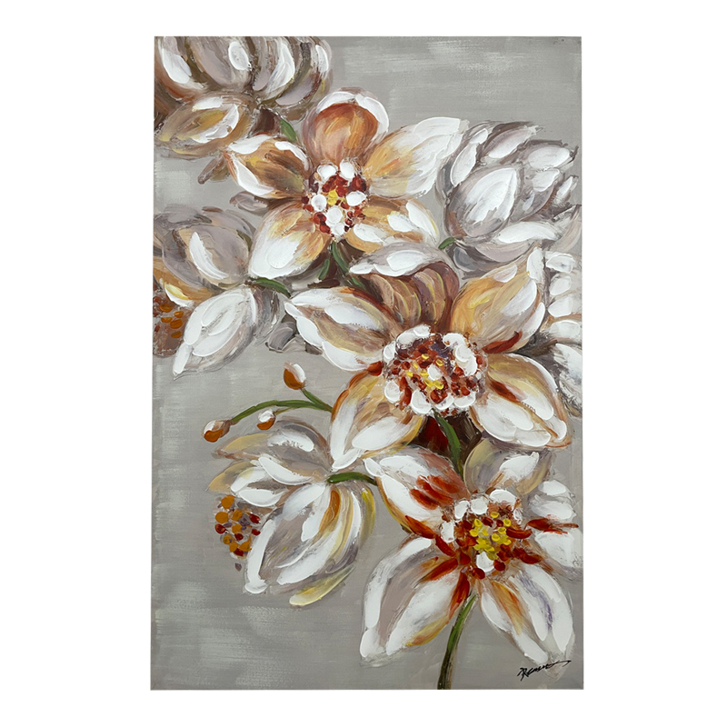 301-000014 Paining on canvas Flourish I Inart 80x3x120cm - Слика 1
