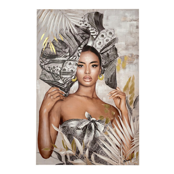 Paining on canvas Jewler 3D Inart 80x3.5x120cm