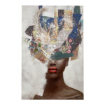 Paining on canvas Drenia Inart 80x3x120cm