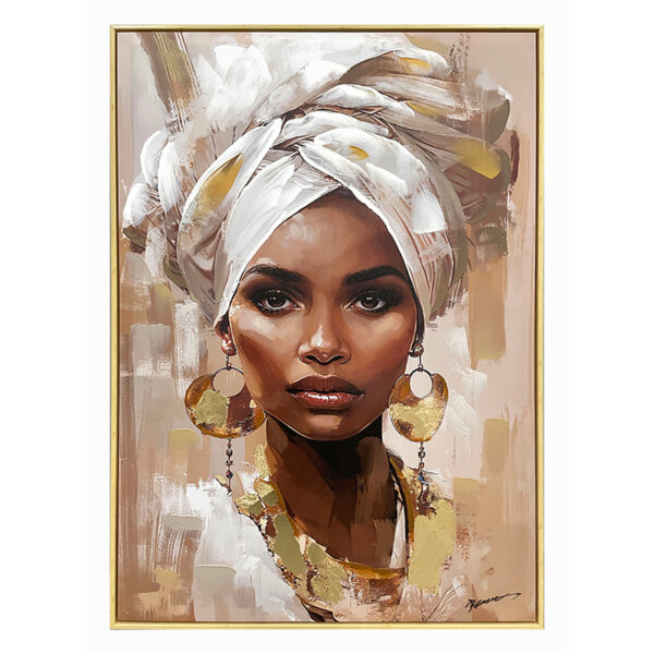 Painting on canvas Gazel Inart 70x3.5x100cm