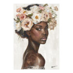 Painting on canvas Fleri Inart 70x3.5x100cm