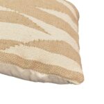 Cushion Morfeus Inart beige-ecru fabric 45x45x2.5cm - Слика 3