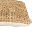 Cushion Petron Inart natural jute 45x45x2.5cm - Слика 3
