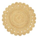Carpet Voni Inart natural jute D120x1cm