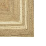 Carpet Mazir Inart beige-ecru jute 120x180x1cm - Image 2