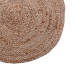 Carpet Solon Inart beige jute 100x100x1cm - Image 2