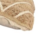 Pillow Teddiens Inart natural 100% jute 45x45x2.5cm - Слика 3