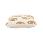 Pillow Eyes Inart natural-white 45x45x2.5cm - Image 2