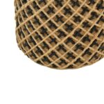 Stool Nelly Inart natural 100% jute 40x40x40cm - Image 3