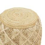 Stool Yton Inart beige 100% jute 40x40x40cm - Слика 2