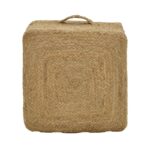 Stool Tresa Inart natural 100% jute 40x40x40cm - Слика 2