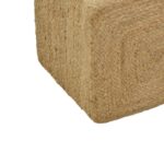 Stool Tresa Inart natural 100% jute 40x40x40cm - Слика 4
