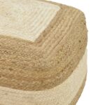 Puff stool Sofian Inart beige 100% jute 40x40x40cm - Слика 3