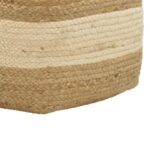 Puff stool Sofian Inart beige 100% jute 40x40x40cm - Слика 4