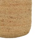 Stool Ovious Inart beige 100% jute 40x40x40cm - Слика 3