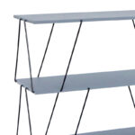 Side table-shelf Tars grey-black 120x30x9.cm - Слика 2