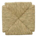 Mat for wooden stool Charchie I natural 33x33x3cm