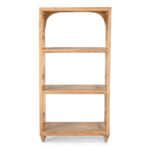 Novel Inart bookcase solid acacia wood 66x35.5x127cm - Слика 2