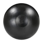 Coffee table Coffelty Inart black metal-solid acacia wood D90x40cm - Image 5