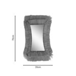 Mirror Amlont Inart natural grass 70x2x20cm - Слика 2