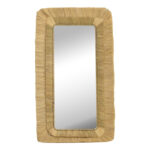 Огледало Meison Inart природна трева 132x4x73 см
