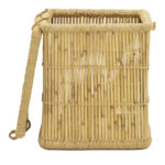 Laundry basket Dremia Inart 2 pieces set natural bamboo - Слика 4