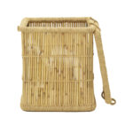 Laundry basket Dremia Inart 2 pieces set natural bamboo - Слика 5
