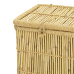 Laundry basket Dremia Inart 2 pieces set natural bamboo - Слика 6